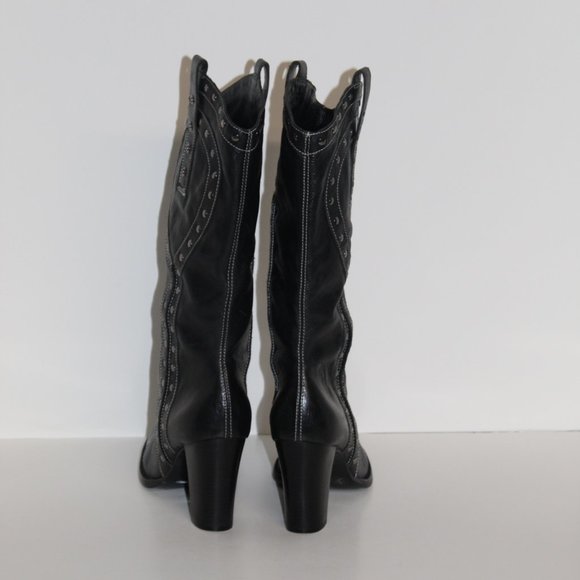 Kenneth Cole Leather Boots Women size 8 - Picture 6 of 8